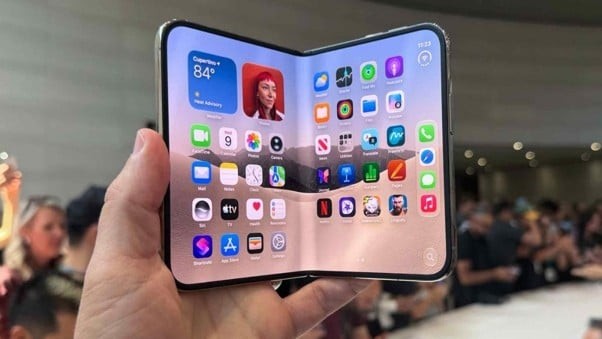 Apple cũng chưa công bố số chu kỳ gập cụ thể