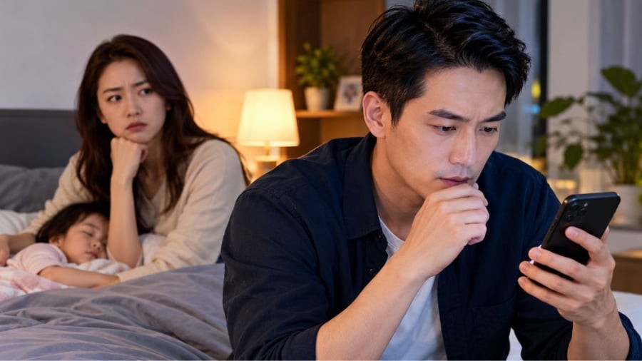 Dẫu quan tâm vợ con nhưng có thể ngoài kia vẫn còn người khác để đàn ông quan tâm
