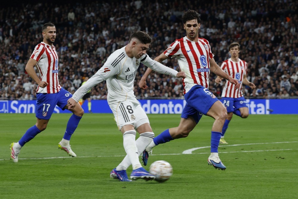 Real Madrid từng muốn thanh lý Valverde trong phiên chợ Hè. Ảnh: EPA IMAGES. 