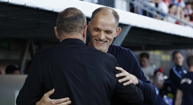 Tuchel bắt đầu định hình bộ khung của ĐT Anh. (Ảnh: EPA Images)