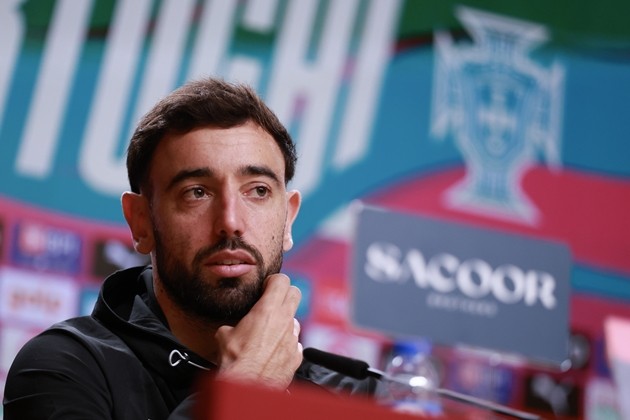 Bruno Fernandes biết ơn Ole Gunnar Solskjaer. Ảnh: EPA