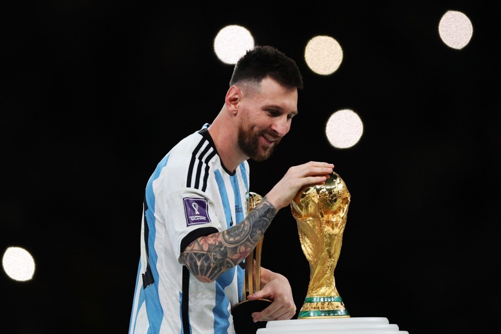 Messi đã giành mọi vinh quang có thể. Ảnh: EPA.