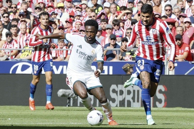 Vinicius có giá trị giảm mạnh so với thời đỉnh cao. Ảnh: EPA.
