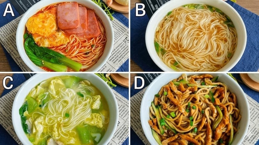 Chọn 1 bát mì bạn thấy ngon nhất