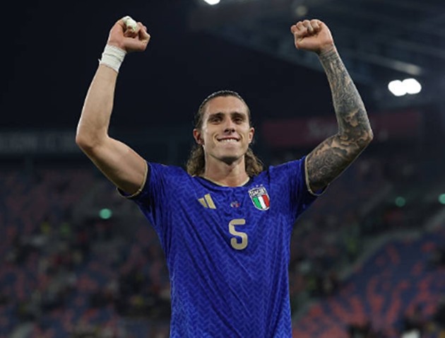 Riccardo Calafiori (9/10): (Vào thay Di Lorenzo, phút 55). 