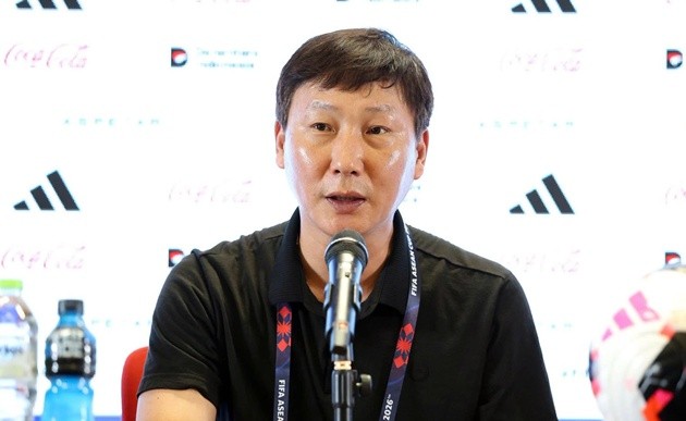 Kim Sang-sik và ĐT Việt Nam có kỳ FIFA ASEAN Cup thất vọng. (Ảnh: VFF)