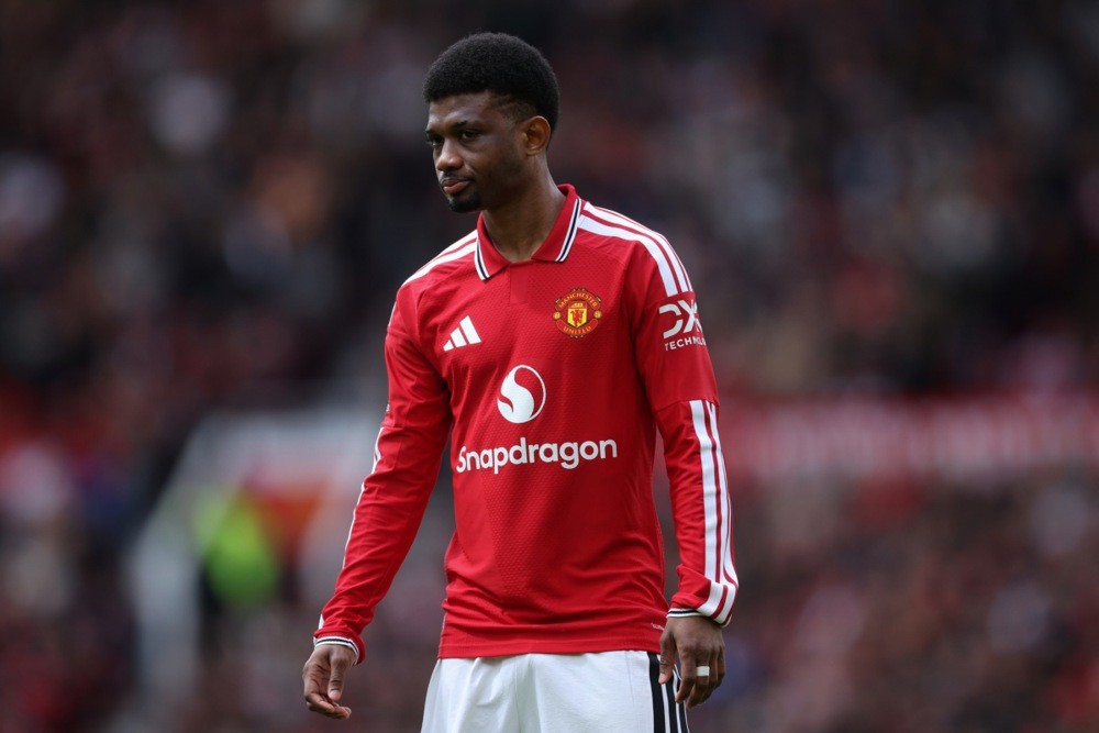 Tầm quan trọng của Amad đối với Man Utd tăng vọt dù chưa ra sân một phút nào. Ảnh: EPA IMAGES 