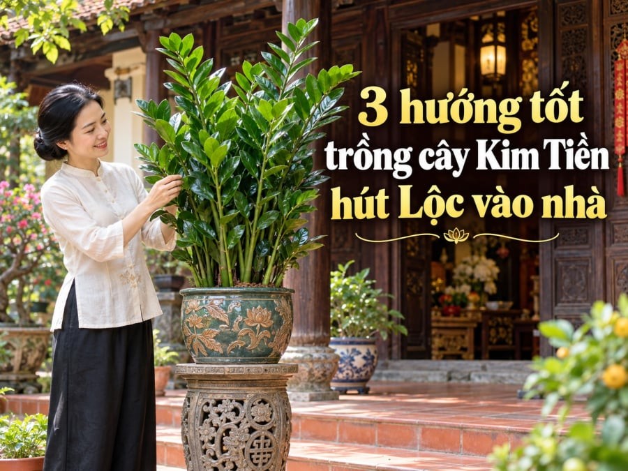 Theo quan niệm phong thủy dân gian, nếu đặt cây Kim Tiền đúng vị trí, đúng hướng và chăm cây luôn xanh tốt, không gian sống sẽ tạo cảm giác nhiều sinh khí hơn. 
