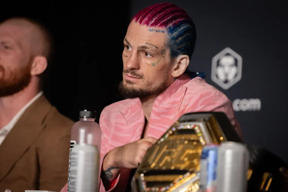 Sean O'Malley tại buổi họp báo UFC