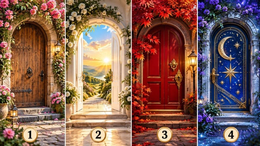 Bạn chọn cánh cửa nào?