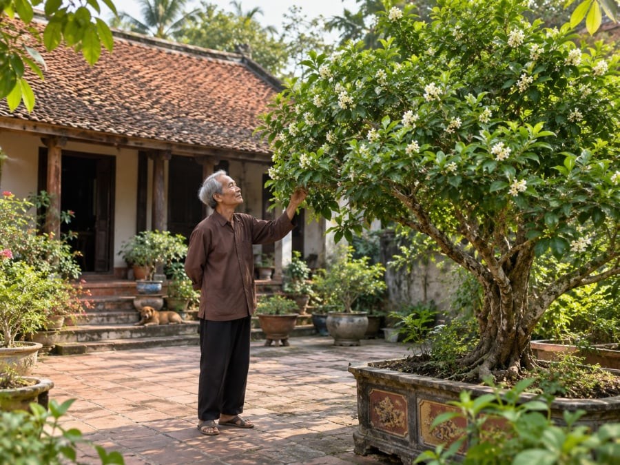 Người tuổi Thân nếu đã trồng Nguyệt Quế nên thường xuyên tỉa cành già, loại bỏ lá vàng và chăm sóc để cây có dáng cân đối. Khi cây ra những đợt hoa trắng thơm ngát, không gian sống cũng trở nên dễ chịu hơn.