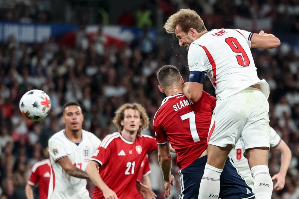 Harry Kane lại có thêm ngày thi đấu chói sáng. Ảnh: EPA.