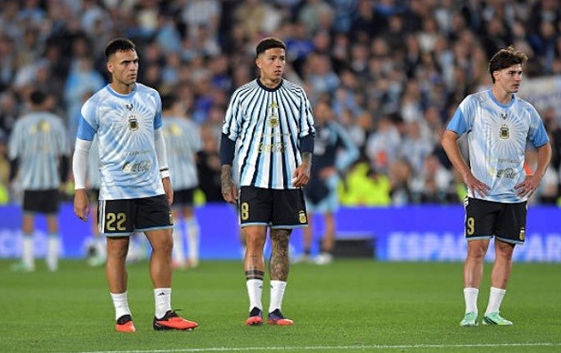 Lautaro Martinez – 6.8/10: Tích cực dứt điểm và phối hợp với đồng đội nhưng chưa thể tìm thấy duyên ghi bàn. Ảnh: Marcelo Endelli/Getty Images.