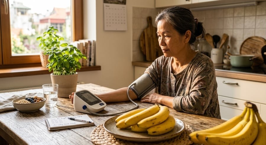 Ăn uống lành mạnh có thể hỗ trợ kiểm soát huyết áp, nhưng không thay thế việc theo dõi và điều trị theo hướng dẫn của bác sĩ.