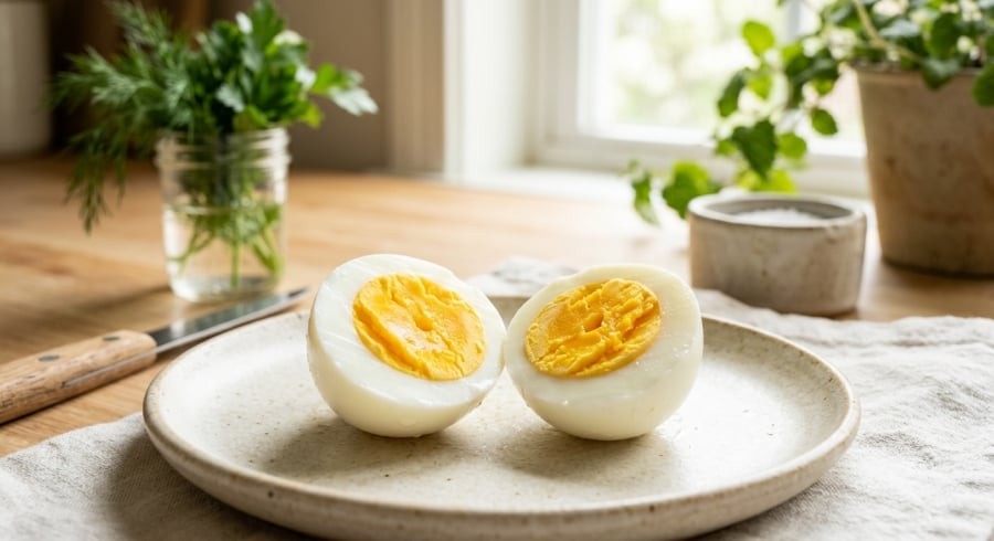 Lòng đỏ chứa cholesterol nhưng đồng thời cung cấp nhiều dưỡng chất, vì vậy không nhất thiết phải loại bỏ hoàn toàn ở người khỏe mạnh.