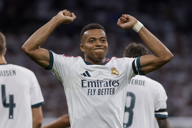 Kylian Mbappe gây lùm xùm tại Real Madrid. Ảnh: EPA/JUANJO MARTIN