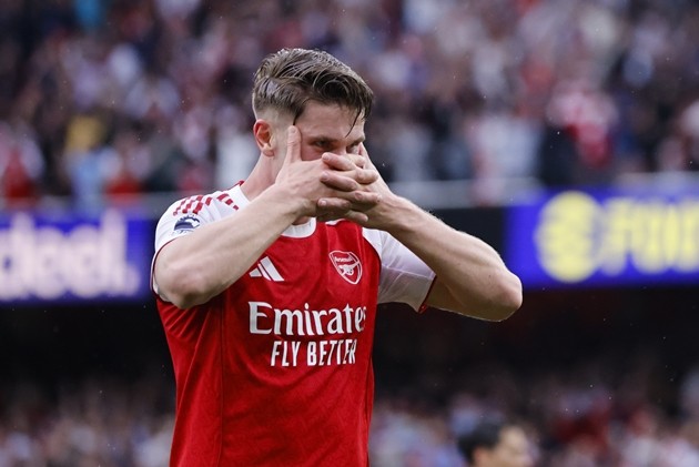 Viktor Gyokeres có thể rời Arsenal trong thời gian tới. Ảnh: EPA/TOLGA AKMEN