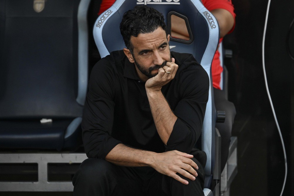 Amorim đã dần thích nghi với môi trường mới ở Milan. Ảnh: EPA Images.