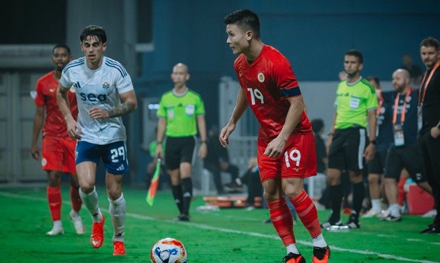 Quang Hải từng xin rút khỏi FIFA ASEAN Cup 2026 vì chấn thương. (Ảnh: CLB CAHN)