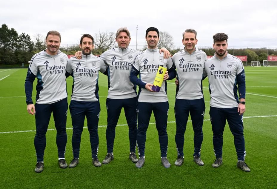 Tham vọng của Arsenal với Mikel Arteta chưa dừng lại. Ảnh: Arsenal