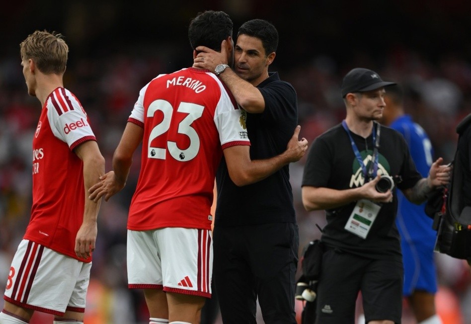Arsenal của Arteta đối mặt cơn bão chấn thương. Ảnh: EPA.