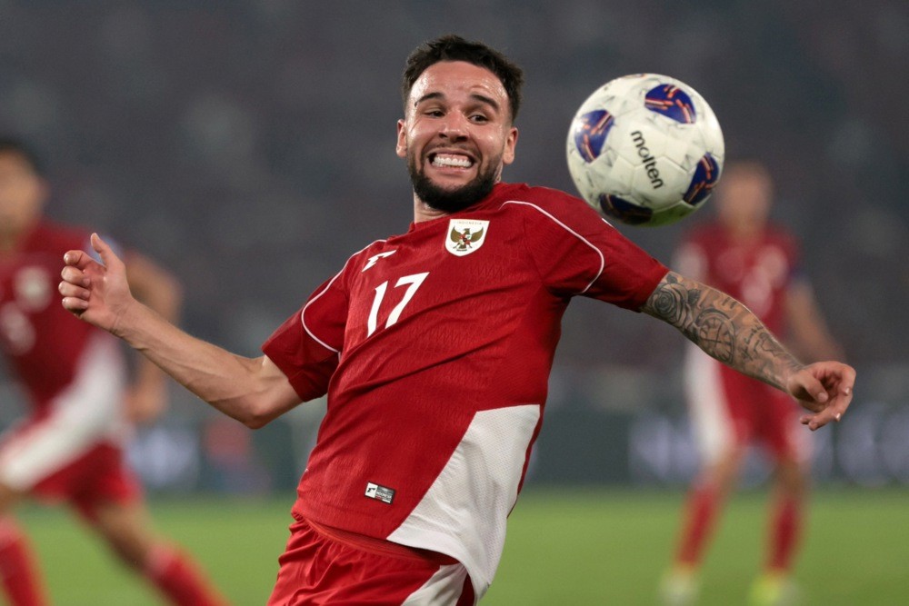 Calvin Verdonk là nhân tố chủ chốt của cả Lille lẫn Indonesia. 