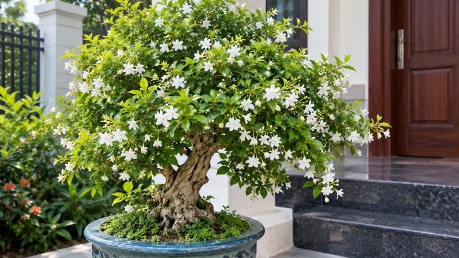 Cách trồng cây Mai Chiếu Thủy trong chậu xanh tốt, nở hoa trắng xóa