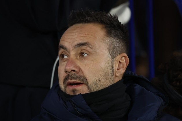 Roberto De Zerbi cần thêm thời gian cùng Tottenham Hotspur. Ảnh: EPA/MARK EVANS