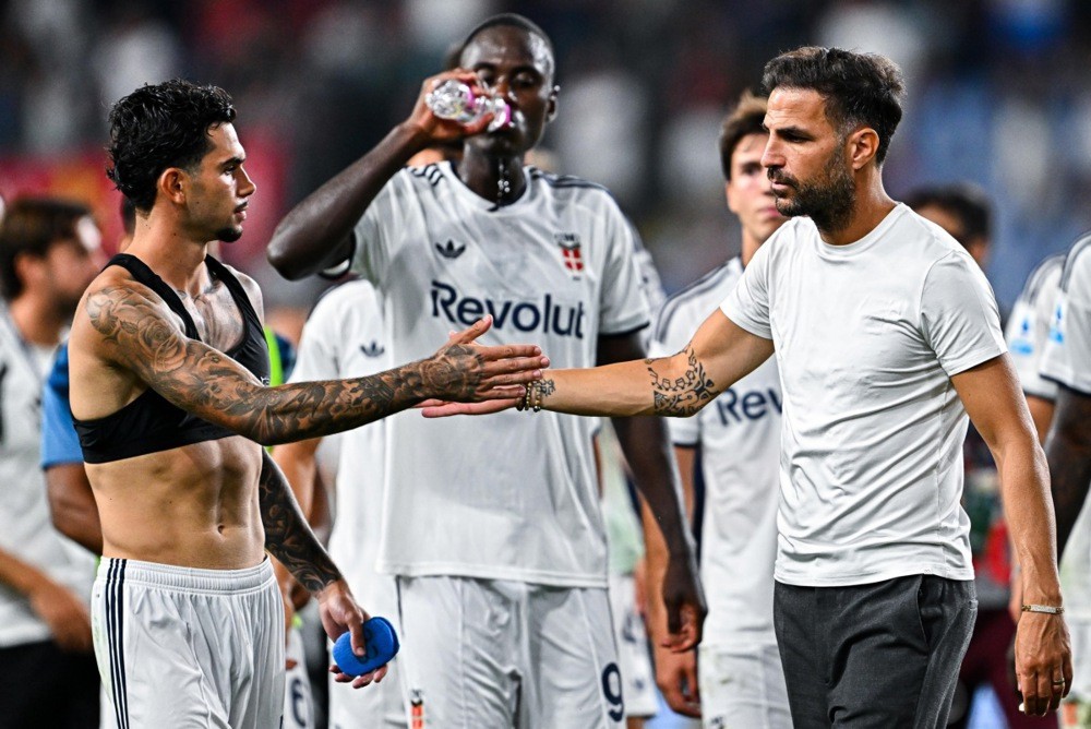 Fabregas làm rất tốt tại Como. Ảnh: EPA.