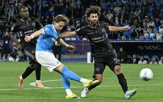 McTominay lọt vào tầm ngắm của Real Madrid. (Ảnh: EPA Images)