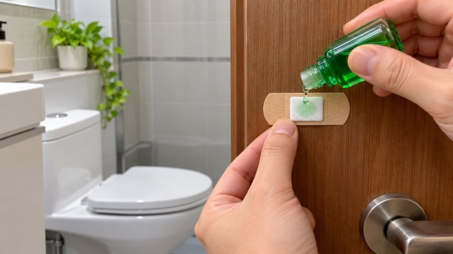 Miếng urgo không tạo mùi thơm mà dùng để giữ mùi của những tinh dầu được nhỏ lên đó