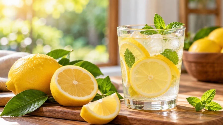 Uống nước chanh nên chọn thời điểm phù hợp