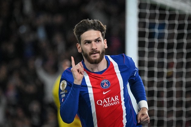 Kh tỏa sáng trong chiến thắng ngược dòng của PSG. Ảnh: EPA