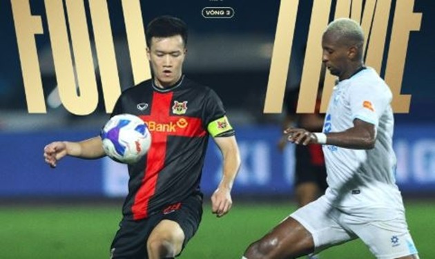 Hoàng Đức tiếc nuối vì đánh rơi chiến thắng cùng Ninh Bình. Ảnh: