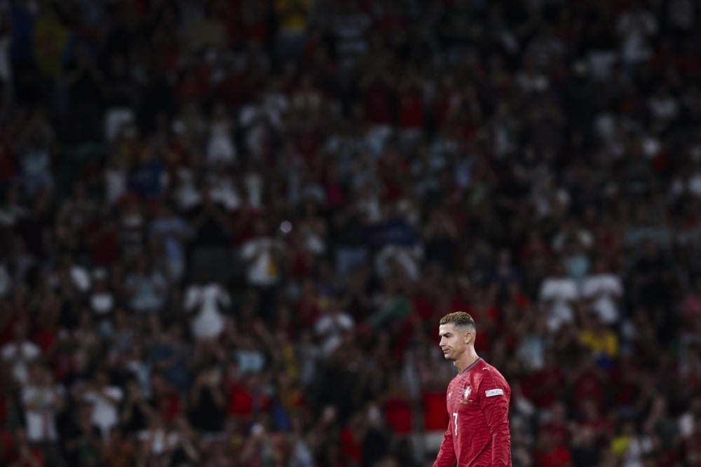 Ronaldo tạm thời bị đội tuyển đình chỉ. Ảnh: EPA.