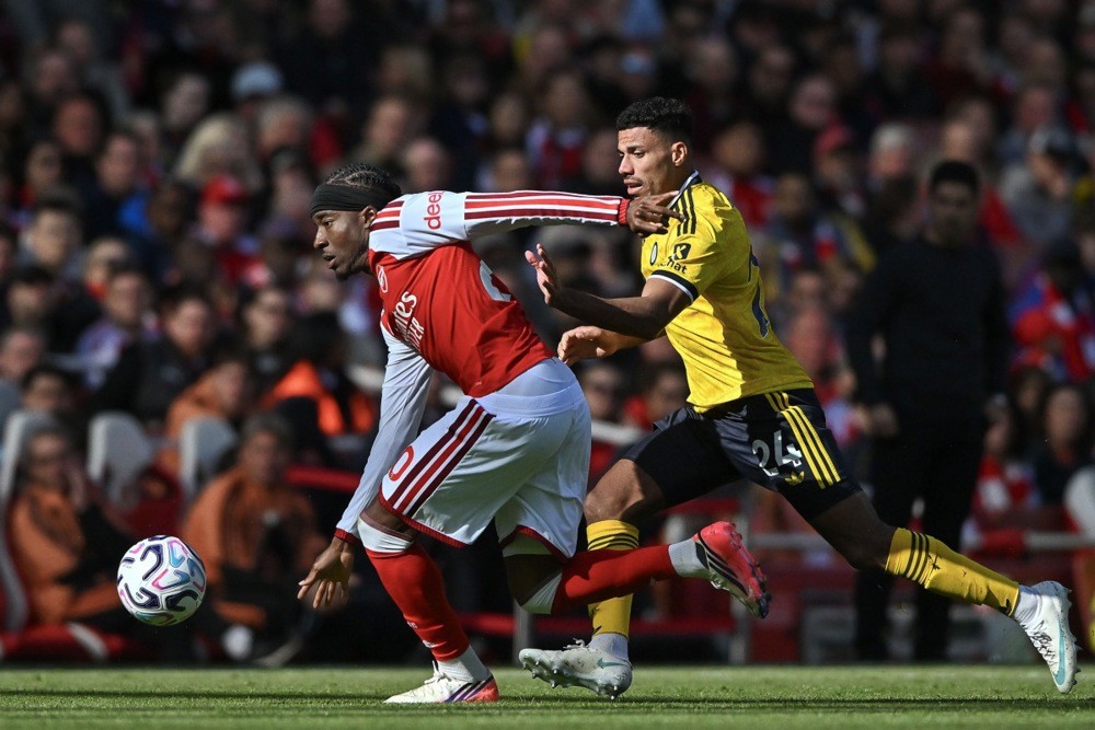 Madueke gây ấn tượng trước Leeds United. Ảnh: EPA IMAGES. 