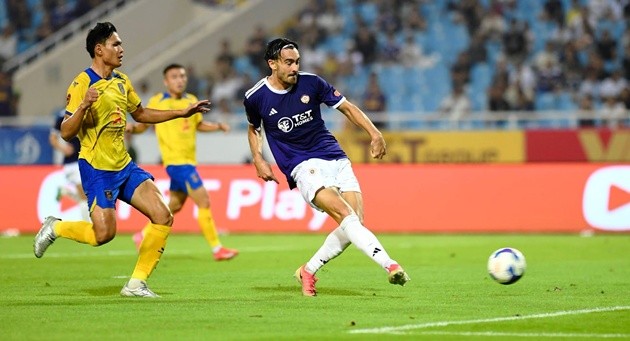 Jung Andrew Patrick là người hùng của CLB Hà Nội. (Ảnh: Hanoi Football Club)