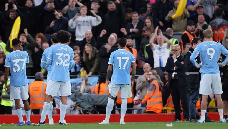 Man City đối mặt sức ép lớn. Ảnh: EPA.