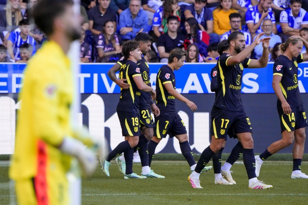 Atletico Madrid là đối thủ đáng gờm. Ảnh: EPA.