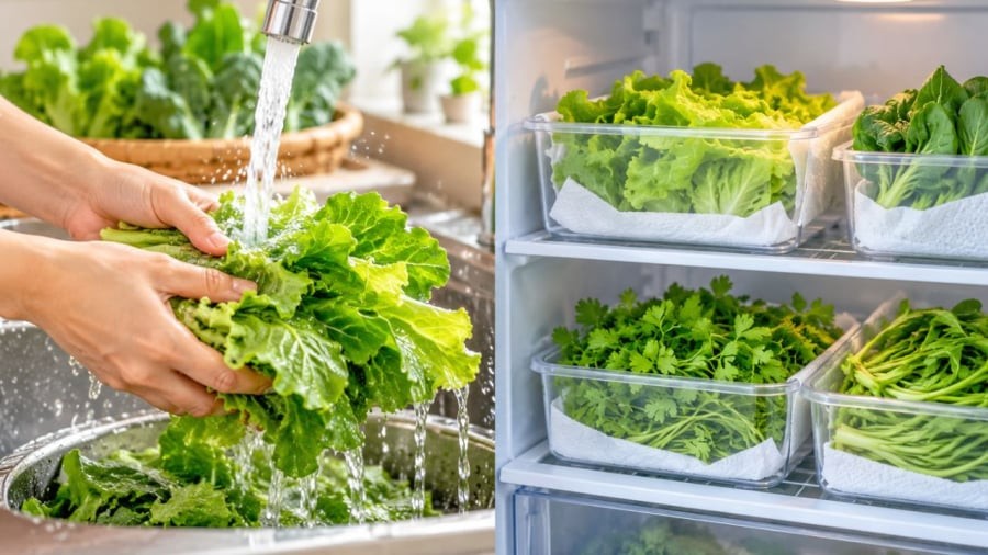 Rửa hay không nên rửa trước khi cất vào tủ lạnh
