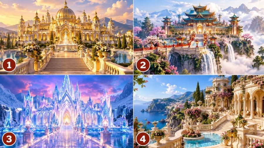 Bạn sẽ chọn cung điện nào?