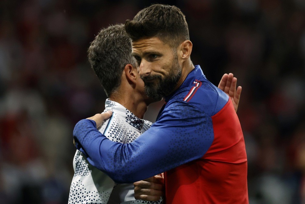 Giroud sẽ có màn tái ngộ với Arsenal trong trận cầu tại Champions League. Ảnh: EPA