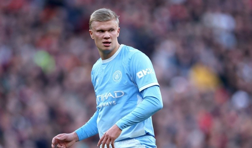Haaland có cơ hội viết sử ở Champions League. Ảnh: EPA.