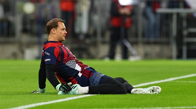 Neuer vắng mặt ở trận gặp Viking. (Ảnh: EPA Images)