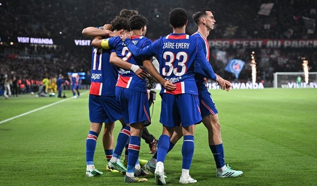 PSG vẫn dựa vào đội hình A để giành chiến thắng tại Ligue 1. (Ảnh: EPA Images)