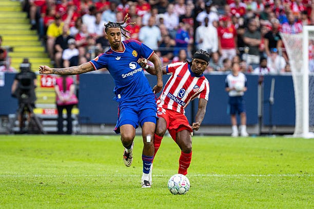 Atletico chắc chắn sẽ mang đến rất nhiều thách thức cho Quỷ đỏ. Ảnh: EPA IMAGES. 
