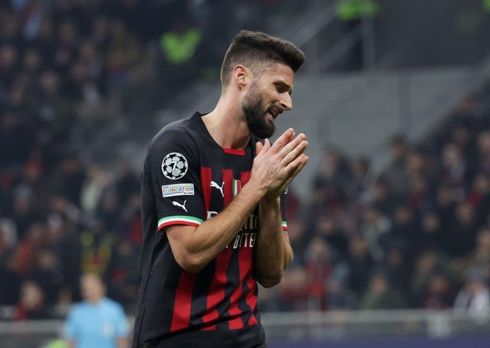 Giroud chuẩn bị tái ngộ Pháo thủ. Ảnh: EPA IMAGES. 