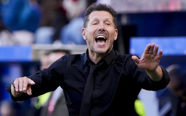 Simeone sẽ hết hợp đồng với Atletico vào hè năm sau. (Ảnh: EPA Images)