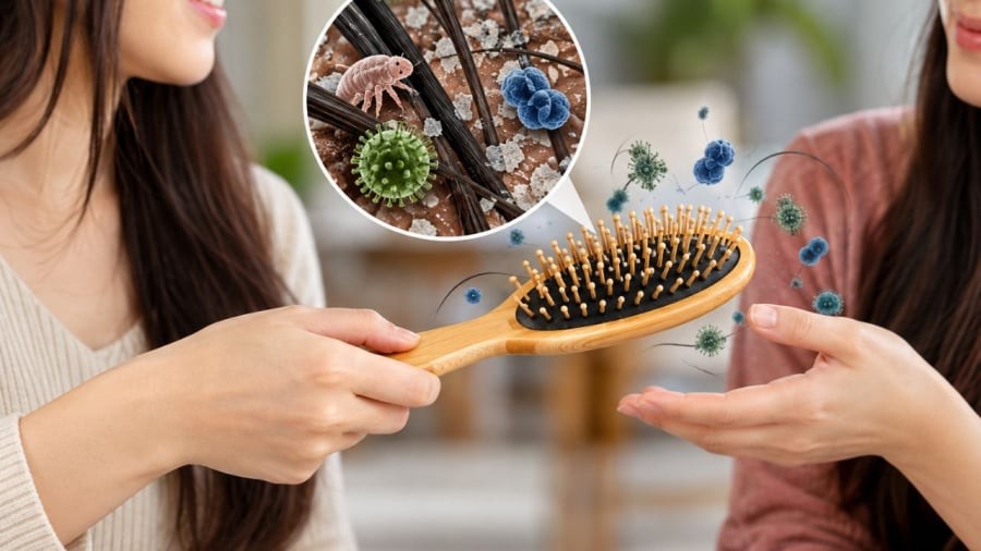 Không nên cho nhau mượn lược chải tóc