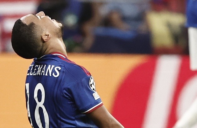 Tielemans thất vọng vì Man Utd thất bại trước Atletico. Ảnh: EPA
